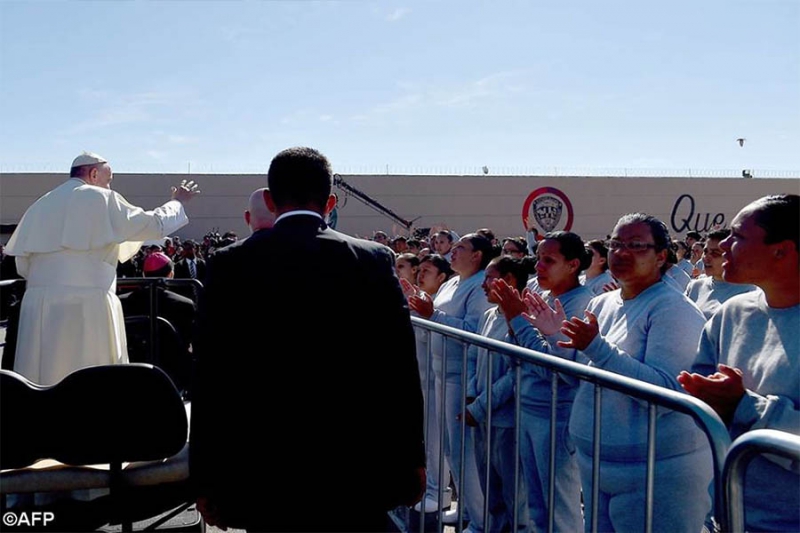 Huấn Từ Đức Thánh Cha Phanxicô Với Các Tù Nhân Tại Ciudad Juárez – Mexico