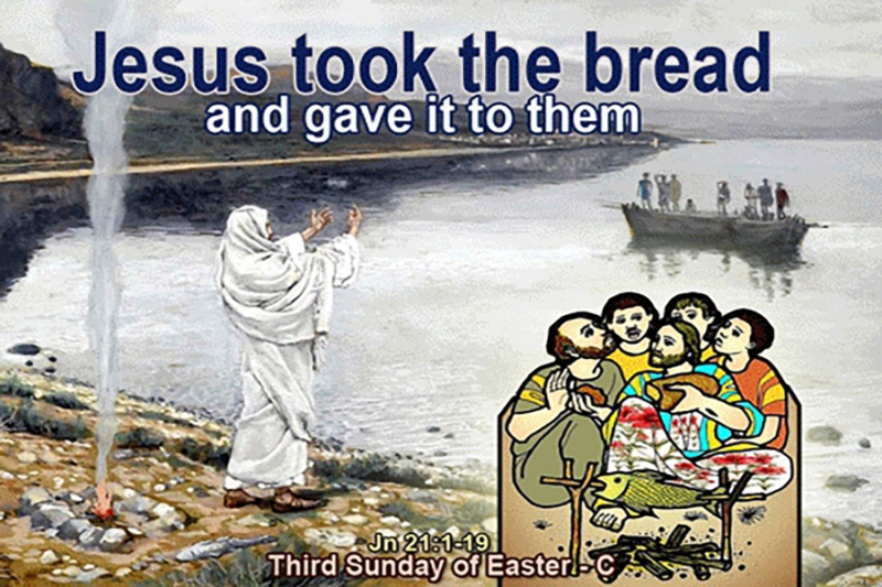Ga 21,1-19: Đức Giêsu Hiện Ra Ở Bờ Hồ Tiberiad