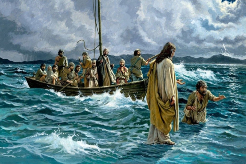 Mt 14,22-33: Đức Giêsu Đi Trên Mặt Biển Hồ