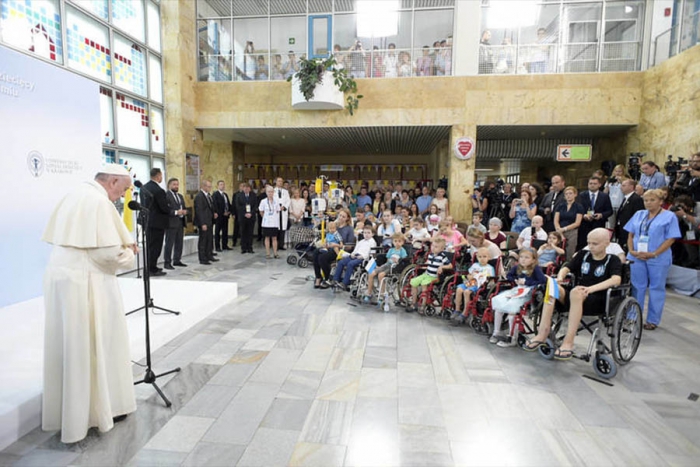 Diễn Từ Của Đức Thánh Cha Phanxicô Với Nhân Sự Và Bệnh Nhân Tại Bệnh Viện Nhi Prokocim, Ba Lan